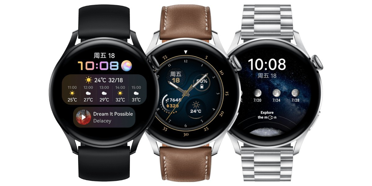 Huawei เปิดตัว Huawei Watch  3 Pro ที่มีตัวเครื่องเป็น Titanium พร้อมด้วย Harmony OS และรองรับ e-SIM